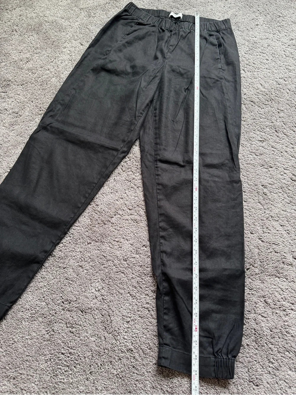 Babaton Linen-blend Casual Pants